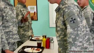 Black teen studs bang in classroom under drill sergeant