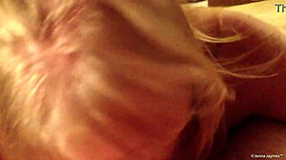 Suggestive Scene Of Housewife Jenna Jaymes Deepthroating During The Game With Her Big Tits