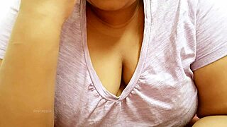 sexy asian girl with big boobs showing off