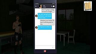 being a dik chick route 3 with big tits brunette in erotic hentai homemade