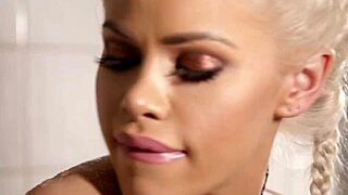 Lesbian Babe Rubs Pussy Against Girlfriend's Face