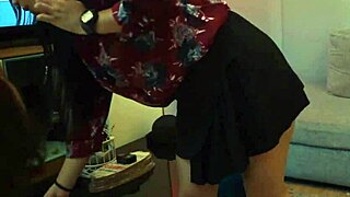 Nataly and linda dance while taking off their clothes