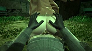 Ashley L dapat aksi hentai dalam Resident Evil 4 remake 3D