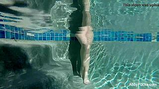 Abigail Mac Pool Fun With Big Tits And Ass