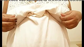 Madhya Pradesh Girl Teasing With Her Big Tits