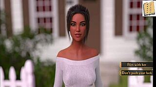 being a dik chick route 3 with big tits brunette in erotic hentai homemade