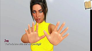 being a dik chick route 3 with big tits brunette in erotic hentai homemade