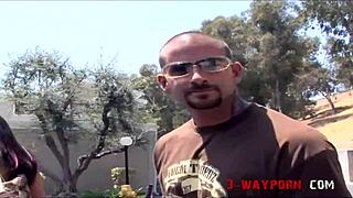 Rachel Starr & Eva Angelina in Messy Vintage Threesome Blast!