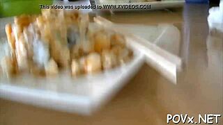 Obscene Nymph Avid Licks And Fucks Tight Pussy!