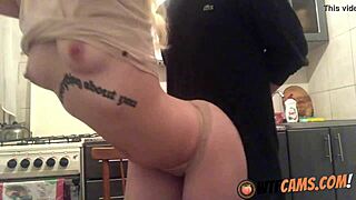 horny stepsis rides stepbro's cock in taboo close up