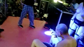 Rafael Anglada Fucks Diana Rius' Big Natural Tits in Public!