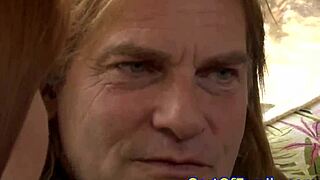 Ginger Stepteen Riding Cock and Getting Ass Fucked Deeply