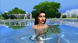 The cougar preys on her stepson in this full length Sims 4 movie.