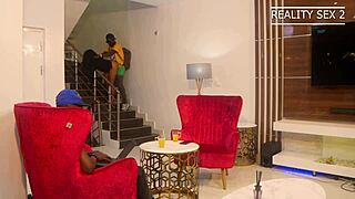 African wife says, 'Take my big ass with that big black cock'