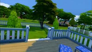 The cougar preys on her stepson in this full length Sims 4 movie.