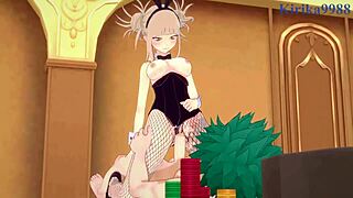 Himiko Toga and Izuku Midoriya in hot 3D animated porn My Hero Academia hentai