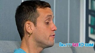 My Bossy Stepsister Finally Lets Me Fuck Her Shaved Pussy With My Monster Cock