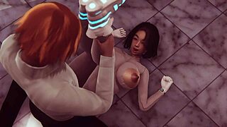 3D Anime Hentai: Fast Sex on Space Station UNCENSORED