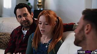 Stepfather Tommy Pistol seduces his stepdaughter Madi Collins to pretend for the social worker Seth Gamble.