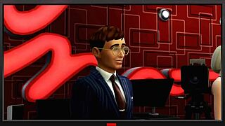 in sims 4 parody, milf enjoys european vacation with big tits and ass