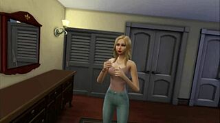 The cougar preys on her stepson in this full length Sims 4 movie.