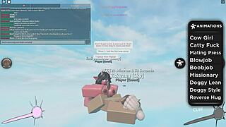 i was playing roblox and found this cool game with my friends