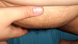 Hairy Indian Pussy with Big Clit in Close-Up View