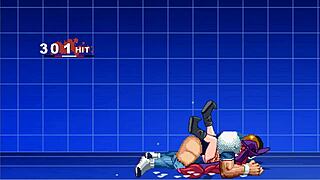 Brian vs yoriko in anime battle