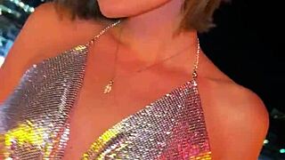 romantic couple enjoys love in hotel room