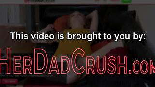 Slutty teen receives intense facial cumshot.