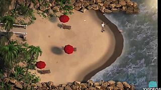 treasure of nadia 101 - steamy tropical island blowjob by horny milf