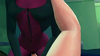 Family taboo perverted mistress succubus subdued her stepbrother and arranged hard anal sex with bdsm while her stepsister was sleeping next to her sims anime hentai sfm