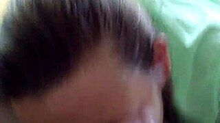 Tina Licking Balls of Milf Pussy