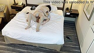 Petite beauty rides cowgirl on rough fucking