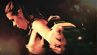 I poured wax on her tits and spanked her ass