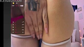 riding that dildo bent over