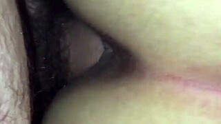 Bent over doggystyle with big pussy lips