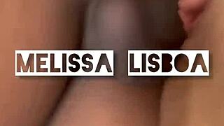 Melissa Lisboa Teasingly Shows Off While Taking Cum Part 1