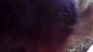 Petite Latina Swallows Huge Cock Cum