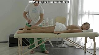 carreon in high definition passionate massage scenes with brunette