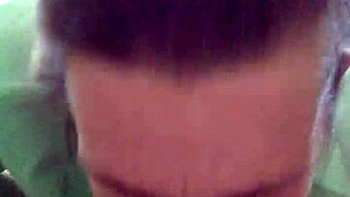 Tina Licking Balls of Milf Pussy