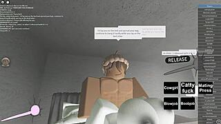 Boobjob lovers meet Roblox porn with BBC
