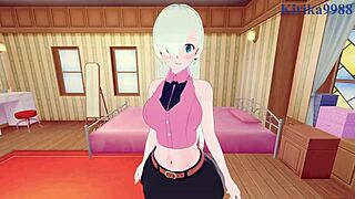 I'm Diane Liones havin' intense sex with Elizabeth, oh wow