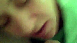 Tina Licking Balls of Milf Pussy