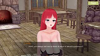 let's play as the charming waitress in this fun game