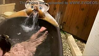 i got an amazing japanese massage in the bathroom, so cute