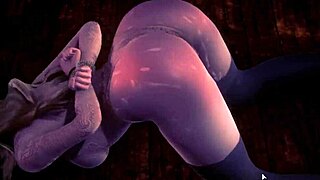 3D Animation HS2 Features Intense Spanking Action