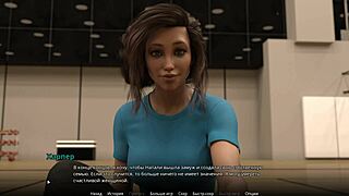 Beautiful boobs and big ass in a cartoon porn video