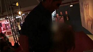 Public CFNM bachelorette party gets out of hand