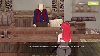 let's play as the charming waitress in this fun game